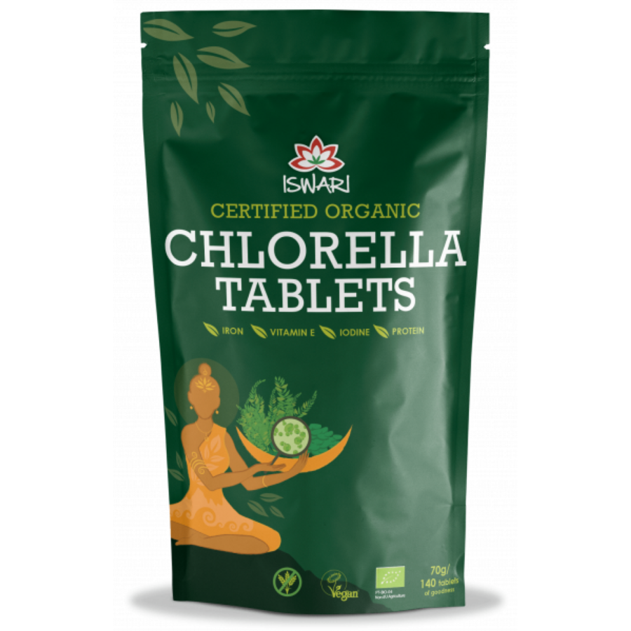 Chlorella bio sub forma de pulbere 125g