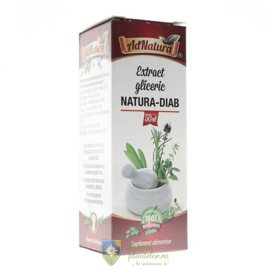 Natura Diab Extract Gliceric 50 ml