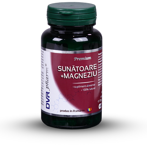 Sunatoare + Magneziu 60 capsule