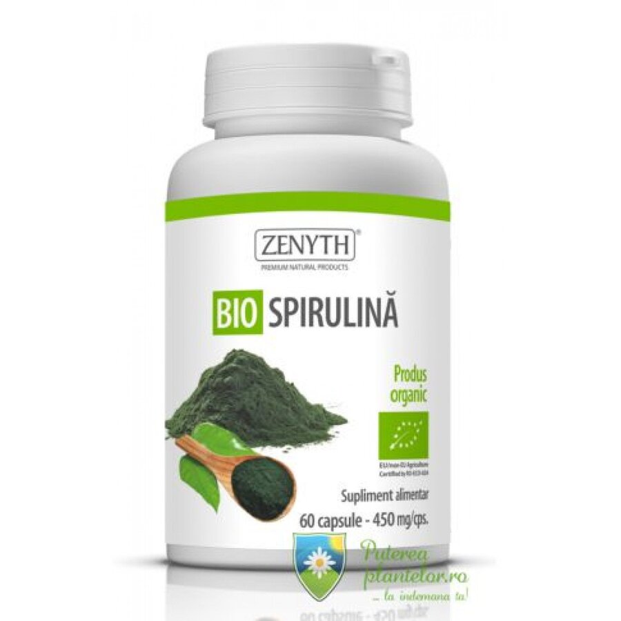 Spirulina 450mg Bio 60 capsule