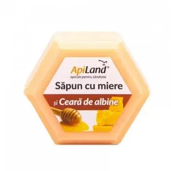 Sapun Natural cu Miere si Ceara de Albine 100 g ApiLand