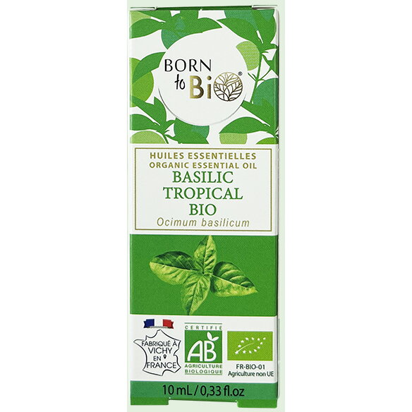 Ulei esential de busuioc tropical/ocimum basilicum bio 10 ml