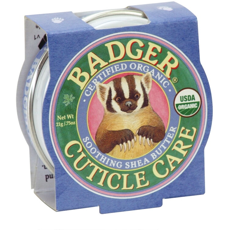 Mini balsam pentru cuticule si unghii, Cuticle Care Badger, 21 g