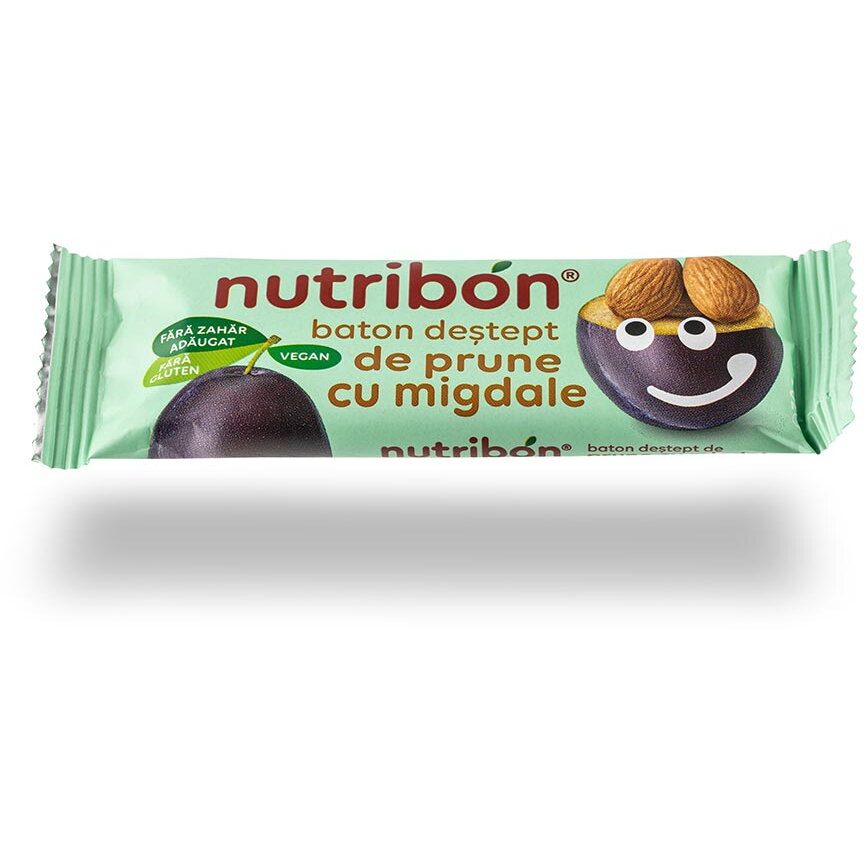 Baton din Prune cu Migdale 30 gr