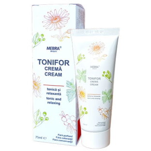 Tonifor crema tonica si relaxanta, 75 ml, Mebra