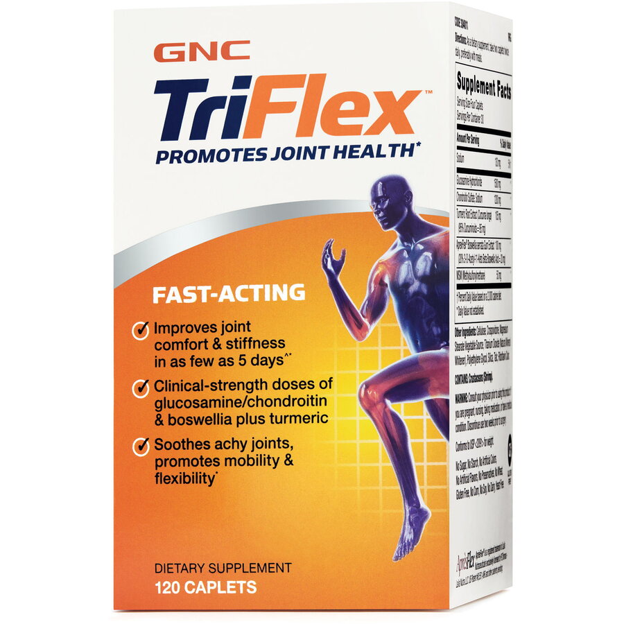 Gnc Triflex Fast-acting, Formula Pentru Sanatatea Articulatiilor, 120 Tb