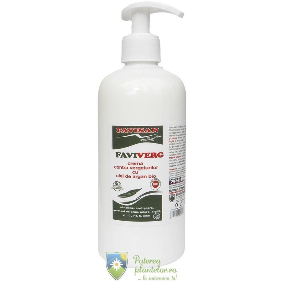 Faviverg crema antivergeturi 500 ml