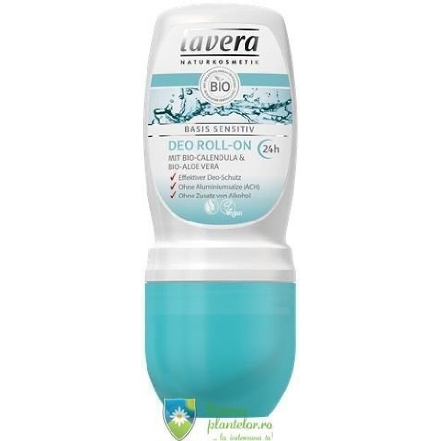 Deodorant roll-on bio senzitiv cu aloe vera 50 ml