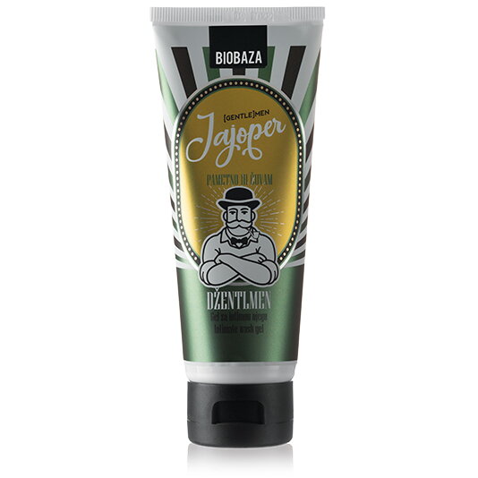 Gel natural intim pentru barbati Jajoper Gentlemen, Biobaza, 100 ml