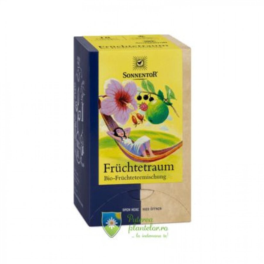 Ceai Deliciul Fructelor Bio 18 plicuri