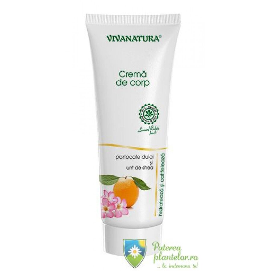 Crema de Corp cu Ulei de Portocale si Unt de Shea 250 ml