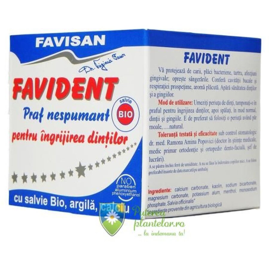 Favident praf nespumant 50 ml