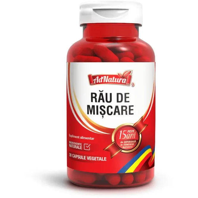 Rau de Miscare 30 capsule Adnatura