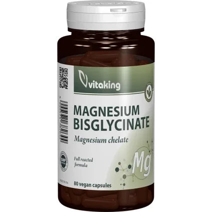 Bisglicinat de magneziu 80 capsule