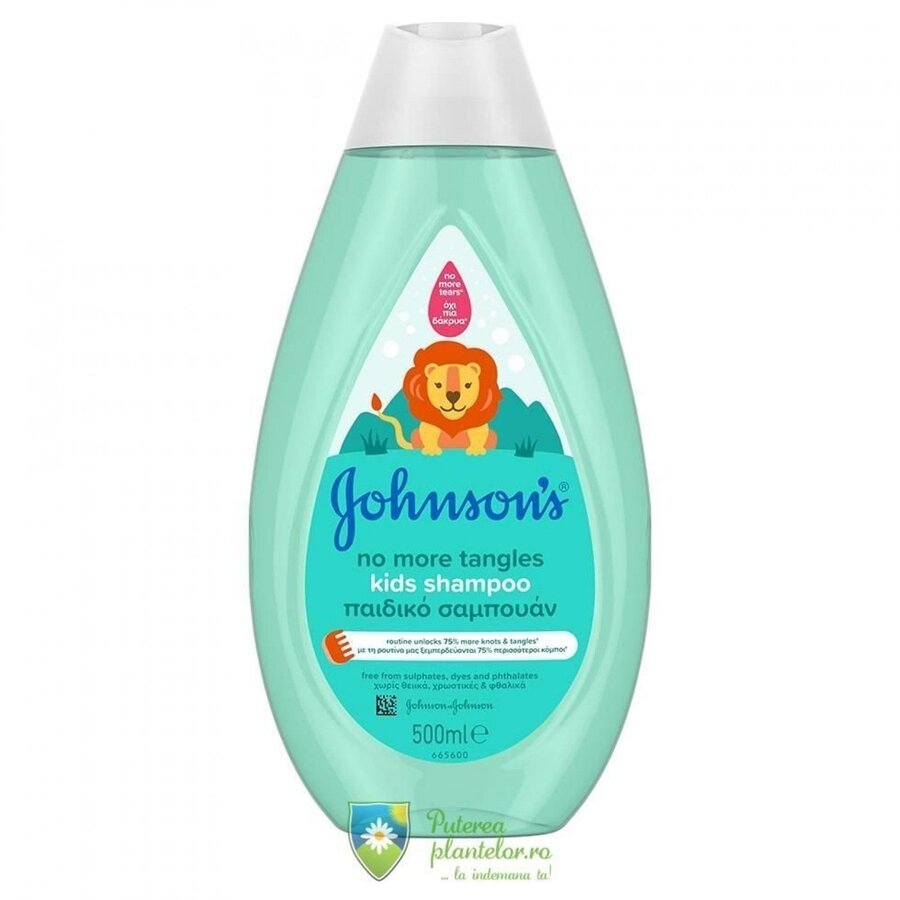 Sampon pieptanare usoara Johnson’s Baby 500 ml