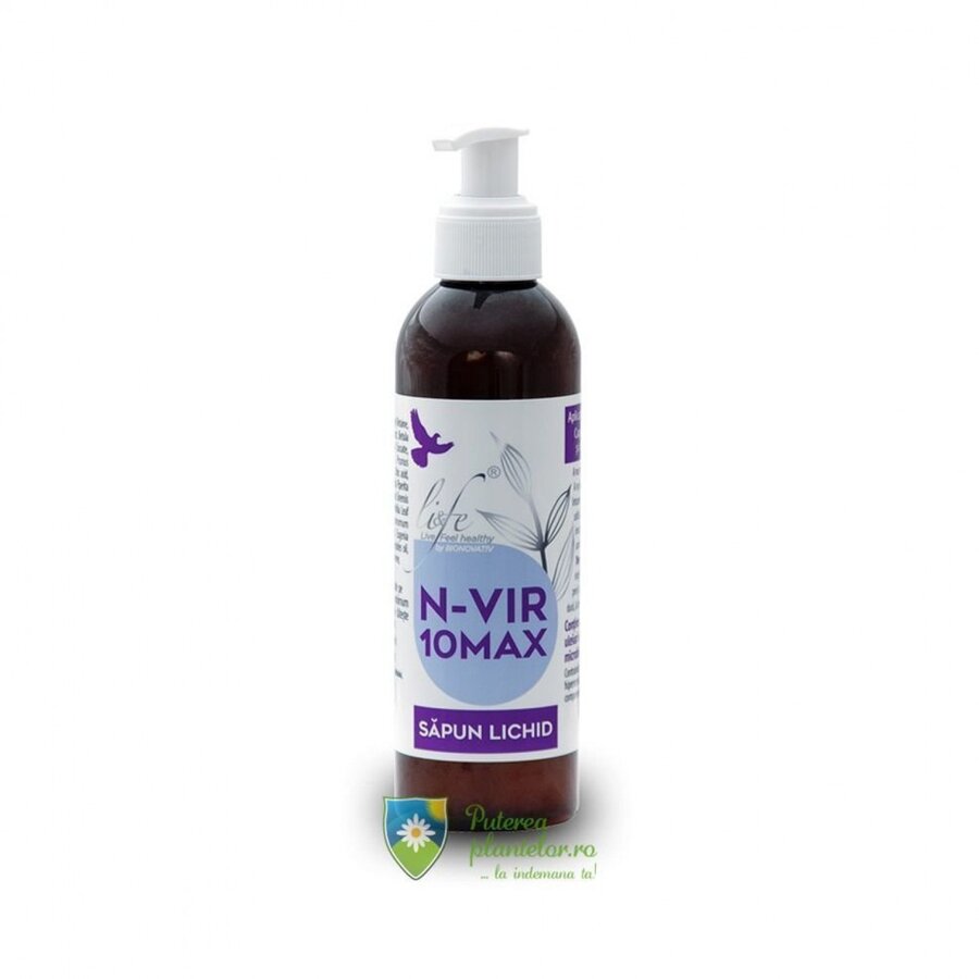 N-vir 10Max Sapun lichid 200 ml