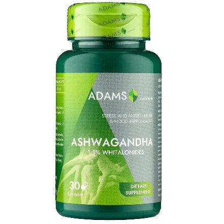 Ashwaghanda 400mg 30cps, Adams