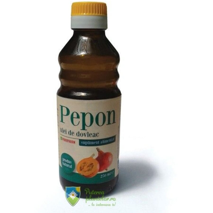 Ulei de Dovleac Pepon presat la rece 500 ml