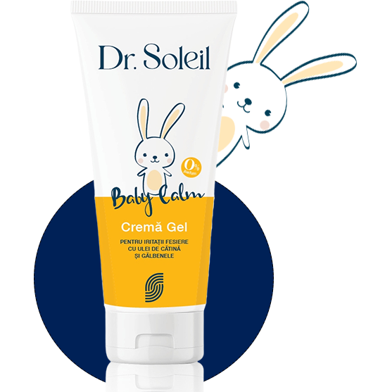 Baby Calm Dr. Soleil, gel pentru iritatii fesiere bebelusi 100 ml