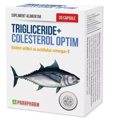 Trigliceride si Colesterol Optim 30 capsule