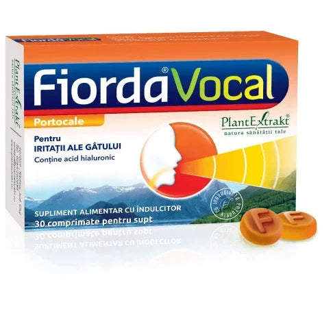 Fiorda Vocal - portocale - 30 cpr