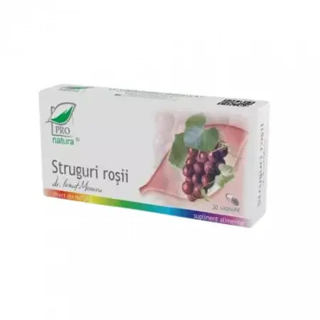 Medica Struguri Rosii 30 capsule