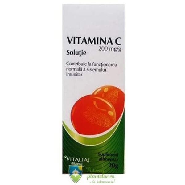 Vitalia Pharma Vitamina C solutie 20 ml