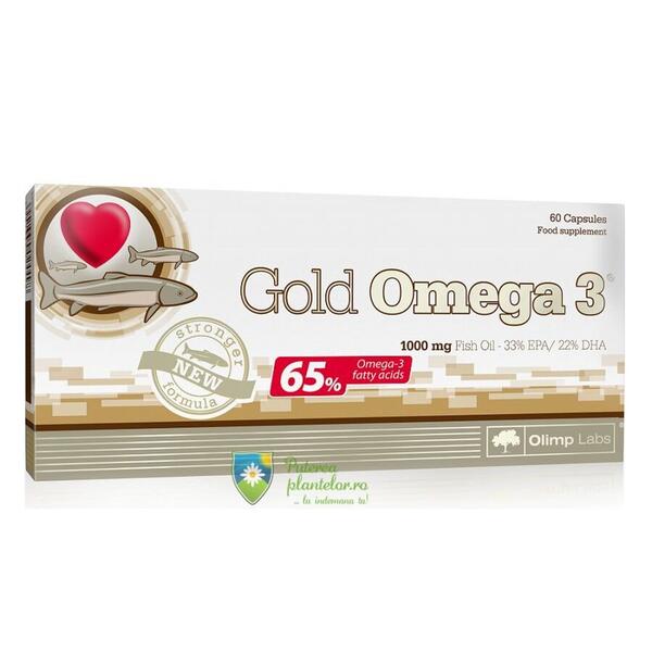 Darmaplant Gold Omega 3 60 capsule (tratament 2 luni)