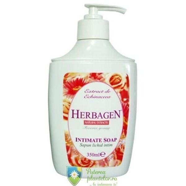 Herbagen Sapun lichid intim cu Extract de Echinaceea 350 ml