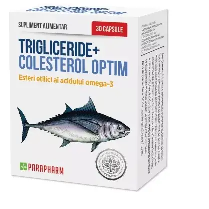 Parapharm Trigliceride si Colesterol Optim 30 capsule