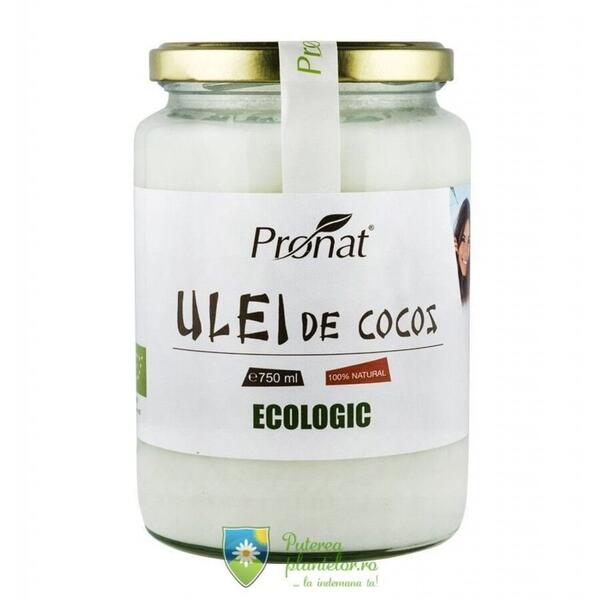 Pronat Ulei de cocos RBD Bio 750 ml
