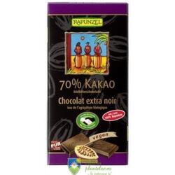 Ciocolata bio amaruie 70% cacao vegana 80 gr BIO