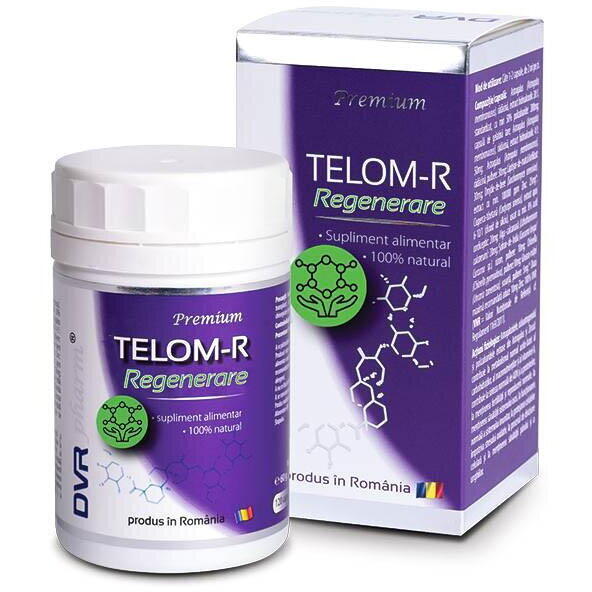 Dvr Pharm Telom-R Regenerare 120 capsule