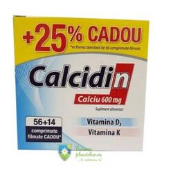 Calcidin 600mg 56 cpr + 14 cpr Cadou