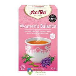 Ceai Bio Echilibrul Femeilor Yogi Tea 30.6 gr (17 plicuri)