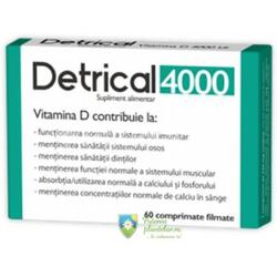Detrical D3 4000 IU 60 comprimate