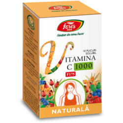 Fares Vitamina C 1000 Naturala 10 plicuri solubile*5 gr