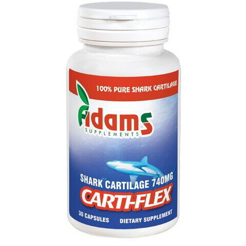 Adams Vision Carti-Flex Cartilaj de rechin 740mg 30 capsule