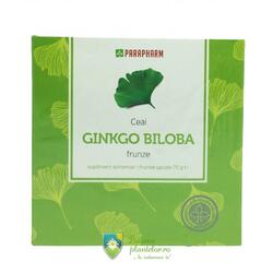 Ceai Ginkgo Biloba frunze 75 gr