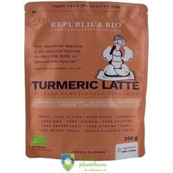 Turmeric Latte pulbere functionala ecologica 200 gr