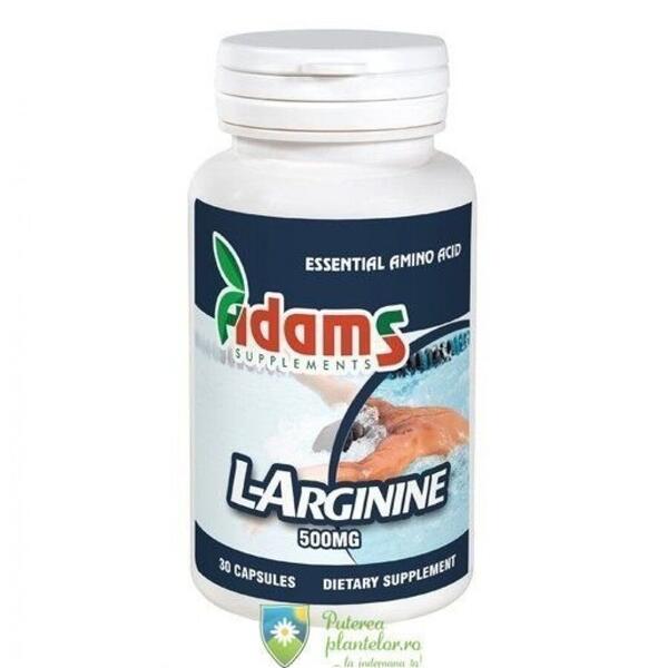 Adams Vision L-Arginine 500mg 30 capsule