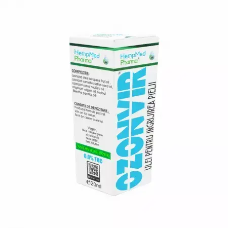 HempMed Pharma Ulei ozonat, Ozonvir, 20 ml