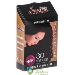 Vopsea Par Henna Sonia Premium Negru Auriu 60 gr