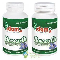 Borago Oil 1000mg 90 capsule moi + 30 capsule Gratis