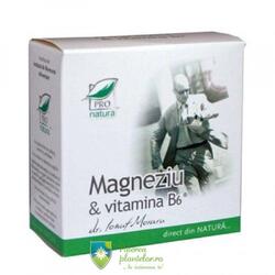 Magneziu Vitamina B6 60 capsule