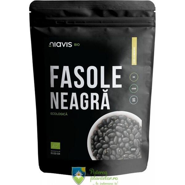 Niavis Fasole neagra Ecologica 500 gr