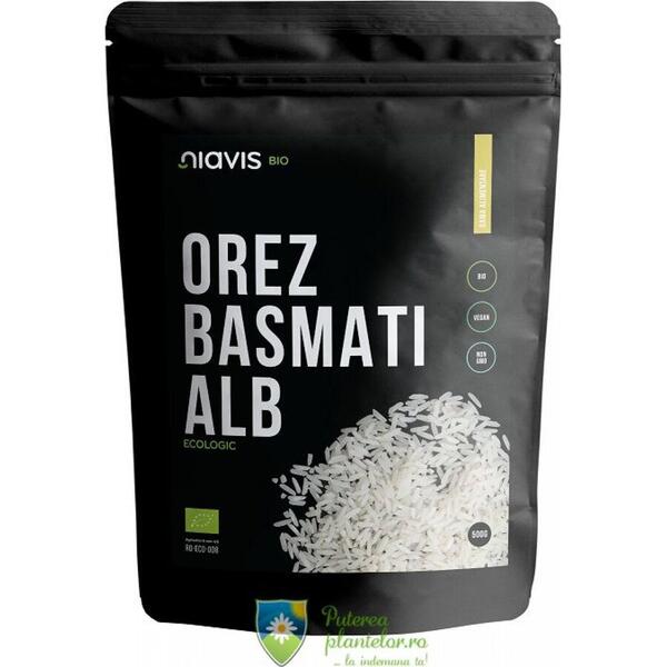 Niavis Orez Basmati Alb Ecologic/Bio 500 gr