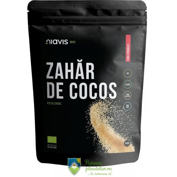 Niavis Zahar de Cocos Ecologic/Bio 250 gr