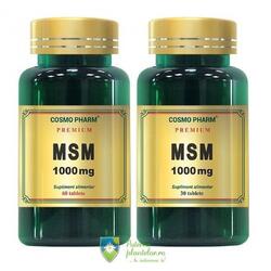 MSM Premium 1000mg 60 tablete + 30 tablete Gratuit