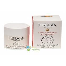 Herbagen Crema intensiva antiacneica cu Extract de melc 50 ml
